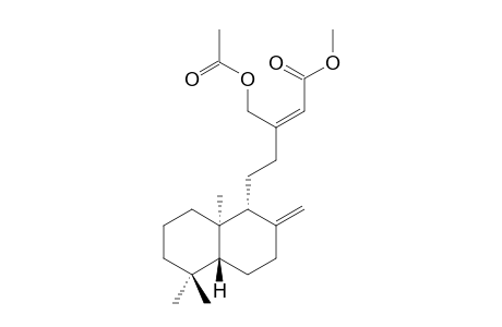 16-ACETOXY-ENT-LABDA-8(17),13Z-DIEN-15-OIC-ACID-METHYLESTER