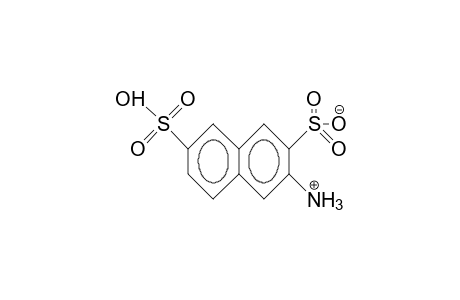 2,7-Naphthalenedisulfonic acid, 3-amino-