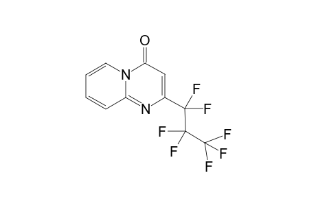 2-(1,1,2,2,3,3,3-heptafluoropropyl)-4-pyrido[1,2-a]pyrimidinone