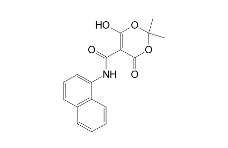 2,2-dimethyl-6-hydroxy-N-1-naphthyl-4-oxo-m-dioxin-5-carboxamide