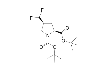 (2S,4S)-TERT.-BUTYL-N-TERT.-BUTOXYCARBNONYL-4-DIFLUOROMETHYLPROLINATE