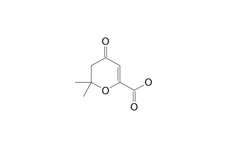 3,4-Dihydro-2,2-dimethyl-4-oxo-2H-pyran-6-carboxylic acid