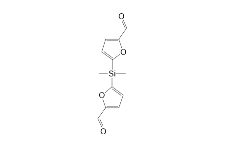 SI,SI-DIMETHYL-5,5'-SILANEDIYL-BIS-FURAN-2-CARBALDEHYDE