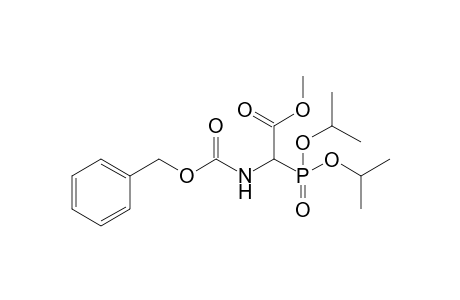 (2RS)-(+/-)-METHYL-2-BENZYLOXYCARBONYLAMINO-2-(DIISOPROPOXYPHOSPHINYL)-ACETATE