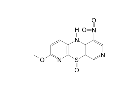 2-methyl-6-nitro-5H-dipyrido[2,3-b:4',3'-e][1,4]thiazine, 10-oxide