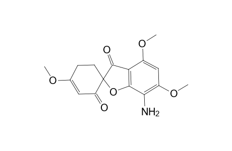 7-Amino-3',4,6-trimethoxy-spiro[benzofuran-2,6'-cyclohex-2-ene]-1',3-dione