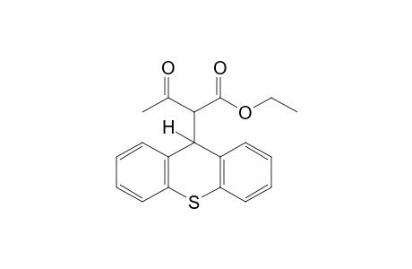 alpha-acetylthioxanthene-9-acetic acid, ethyl ester