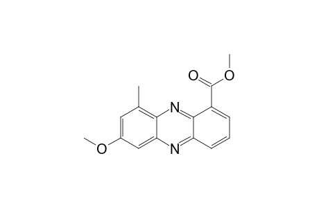 1-CARBOMETHOXY-7-METHOXY-9-METHYLPHENAZIN