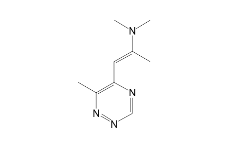 5-[2-(DIMETHYLAMINO)PROPENYL]-6-METHYL-as-TRIAZINE