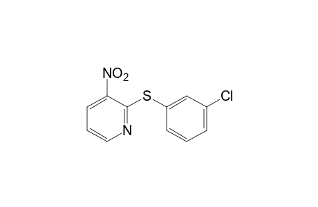 2-[(m-chlorophenyl)thio]-3-nitropyridine