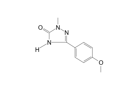 3-(p-methoxyphenyl)-1-methyl-deltasquare-1,2,4-triazoline-5-one