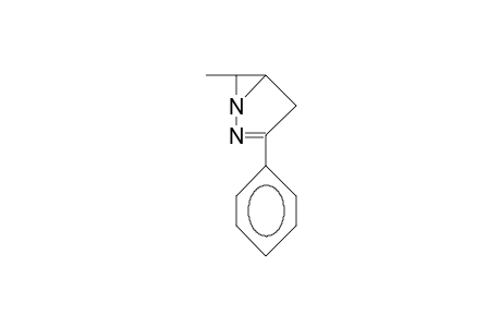 6-exo-Methyl-3-phenyl-1,2-diaza-bicyclo(3.1.0)hex-2-ene