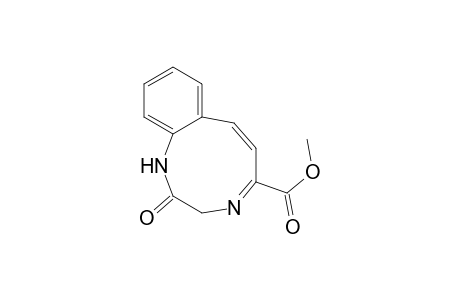 1H-1,4-Benzodiazonine-5-carboxylic acid, 2,3-dihydro-2-oxo-, methyl ester, (?,E)-