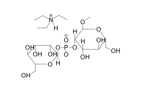 METHYL 2-O-(ALPHA-D-MANNOPYRANOSYLPHOSPHORYL)-ALPHA-D-MANNOPYRANOSIDE,TRIETHYLAMMONIUM SALT