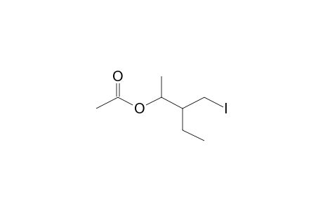 Acetic acid, 2-iodomethyl-1-methylbutyl ester