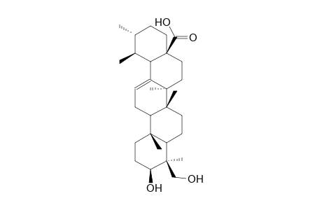 3-BETA,24-DIHYDROXY-URS-12-EN-28-OIC-ACID