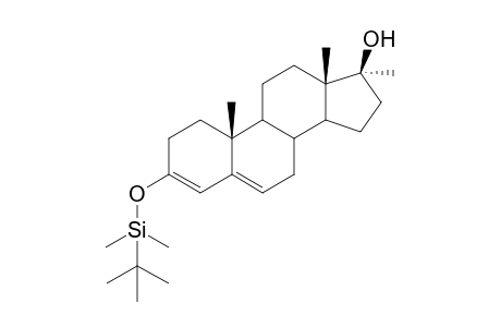 Methyltestosterone 3,5-dienol, O3-TBS