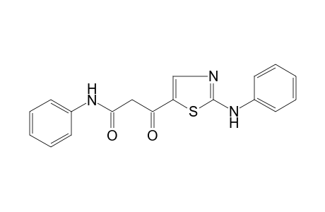 2-ANILINO-beta-OXO-5-THIAZOLEPROPIONANILIDE