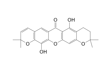 1,5-DIHYDROXY-6',6'-DIMETHYLDIHYDROPYRANO-(2',3':3,2)-6'',6''-DIMETHYLPYRANO-(2'',3'':6,7)-XANTHONE;NIGROLINEAXANTHONE-G