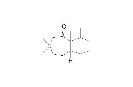 5H-BENZOCYCLOHEPTEN-5-ONE, DECAHYDRO-4,4A,7,7-TETRAMETHYL-