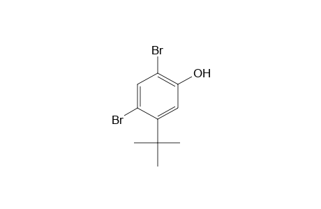 PHENOL, 5-tert-BUTYL-2,4-DIBROMO-,