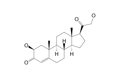 2-BETA,21-DIHYDROXY-4-PREGNEN-3,20-DIONE