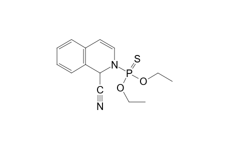 (1-cyano-2(1H)-isoquinolyl)phosphonothioic acid, O,O-diethyl ester