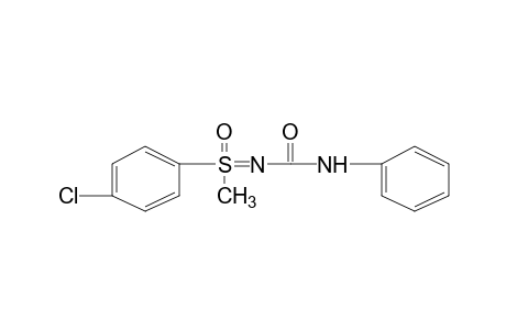 S-(p-chlorophenyl)-S-methyl-N-(phenylcarbamoyl)sulfoximine