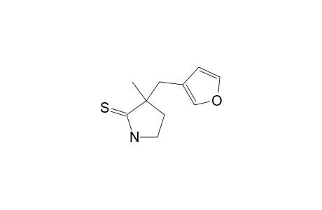 3-(FURAN-3-YL-METHYL)-3-METHYL-PYRROLIDIN-2-THIONE