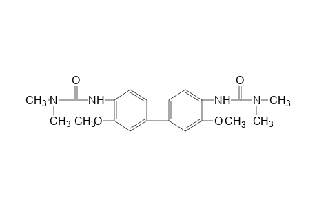 1,1'-(3,3'-dimethoxy-4,4'-biphenylene)bis[3,3-dimethylurea]