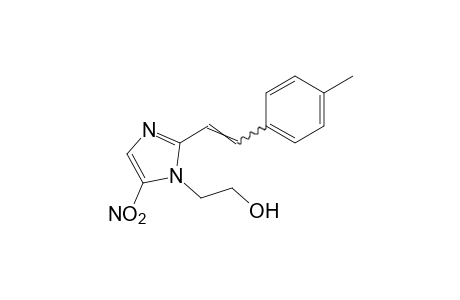 2-(p-methylstyryl)-5-nitroimidazole-1-ethanol