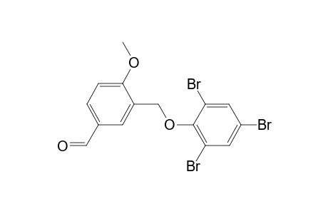 4-Methoxy-3-[(2,4,6-tribromophenoxy)methyl]benzaldehyde