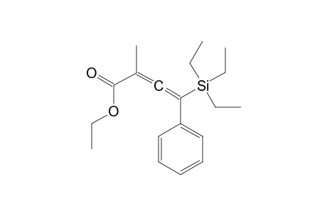 ETHYL-2-METHYL-4-PHENYL-4-TRIETHYLSILYLBUTA-2,3-DIENOATE