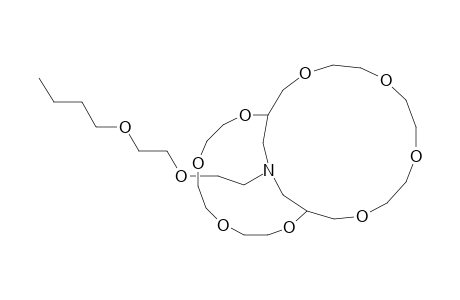 3,6,9,12,15,18,21,24-Octaoxa-26-azabicyclo[12.10.3]heptacosane, 26-[2-(2-butoxyethoxy)ethyl]-