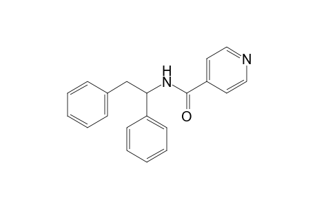 N-(1,2-diphenylethyl)isonicotinamide