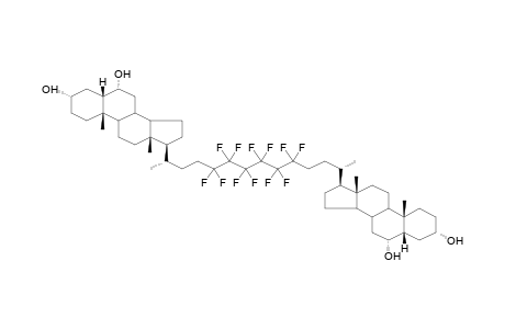 BI[3ALPHA,6ALPHA-DIHYDROXY-24,24,25,25,26,26-HEXAFLUORO-27-NOR-5BETA-CHOLESTAN-26-YL]