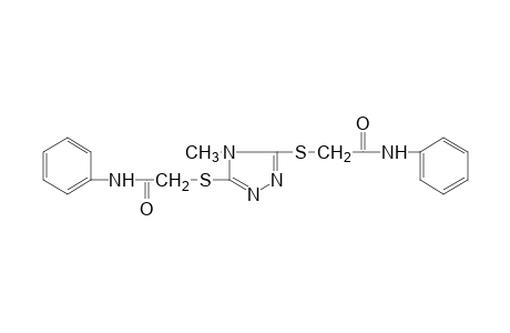 2,2''-[(4-methyl-4H-1,2,4-triazole-3,5-diyl)dithio]bisacetanilide