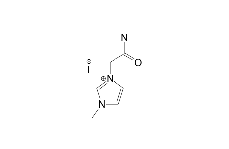 1-(CARBAMOYLMETHYL)-3-METHYL-3H-IMIDAZOL-1-IUM-IODIDE