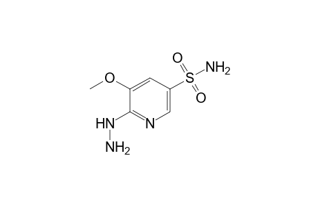 6-Hydrazinyl-5-methoxypyridine-3-sulfonamide