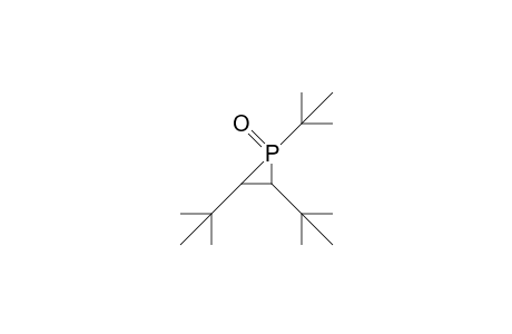 1,2,3-TRI-TERT.-BUTYL-PHOSPHIRANE-1-OXIDE