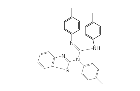 1-(2-benzothiazolyl)-1,2,3-tri-p-tolylguanidine