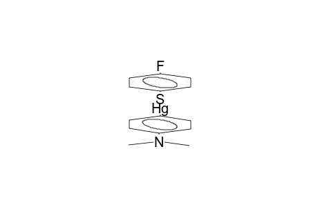 4-DIMETHYLAMINOPHENYLMERCURY 4-FLUOROTHIOPHENOLATE