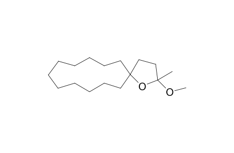 2-Methoxy-2-methyl-1-oxaspiro[4.11]hexadecane