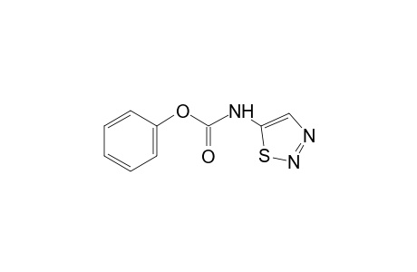 1,2,3-thiadiazole-5-carbamic acid, phenyl ester