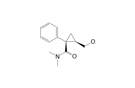 (1S,2R)-1-PHENYL-2-(HYDROXYMETHYL)-N,N-DIMETHYLCYCLOPROPANECARBOXAMIDE