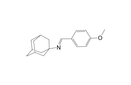 N-[(E)-(4-Methoxyphenyl)methylidene]-1-adamantanamine