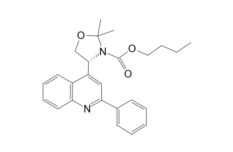 3-[2',2'-Dimethyl-3'(N)-(butoxycarbonyl)-oxazolidin-4'-yl]-2-phenylquinoline