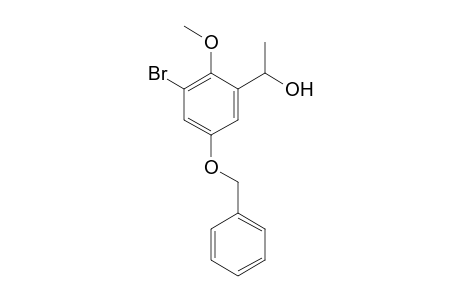 1-(5'-Benzyloxy-3'-bromo-2'-methoxyphenyl)ethanol