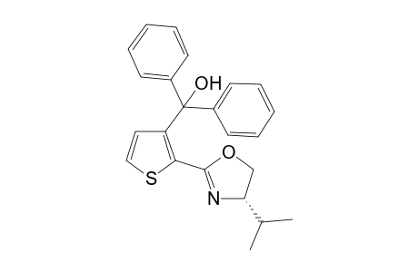 (4S)-(2-(4-Isopropyl-4,5-dihydrooxazol-2-yl)thiophen-3-yl)diphenyl methanol