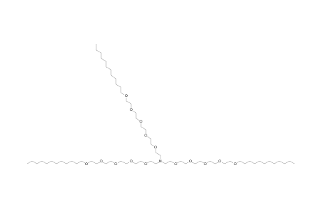 2-[2-[2-[2-(2-dodecoxyethoxy)ethoxy]ethoxy]ethoxy]-N,N-bis[2-[2-[2-[2-(2-dodecoxyethoxy)ethoxy]ethoxy]ethoxy]ethyl]ethanamine
